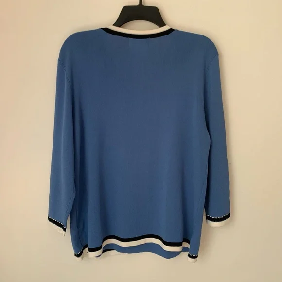 Alfred Dunner Layered Cardigan Top - Picture 4 of 6